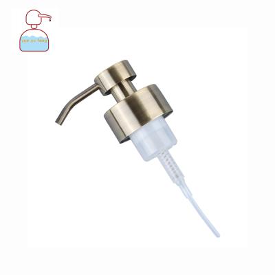 China High Quality Foam Soap Dispenser Stainless Steel Dispenser Pump Skin Care Metal Foam Pump for sale