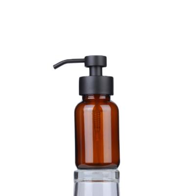 China Modern Custom Made Shampoo Wooden Gilf Bamboo Cosmetic Dispenser Bottle OEM Bamboo Tone Body Plastic Lotion Packaging With Soap Pump for sale