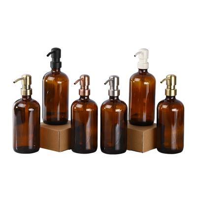 China Foam Soap Dispenser Factory Discount Copper Lotion Bottle 304 Stainless Steel Soap Dispenser With Lotion Pump for sale