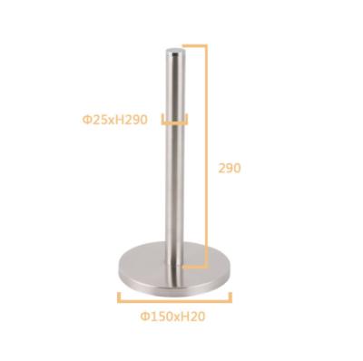 China Hot-selling simple design stainless steel kitchen paper towel null holder for sale