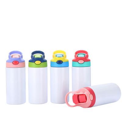 China 12 Ounce Sublimation Blank Stainless Steel Water Bottle Kids Tumblers Sustainable Upright Insulated Baby Bottle for sale