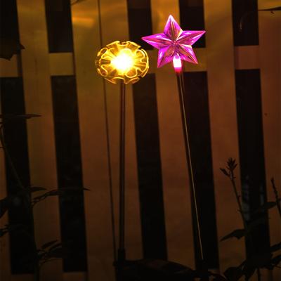 China Garden Modern Design Ground Lighting Decorations Waterproof Solar Outdoor Light Garden Led Landscape Lighting for sale