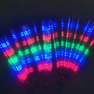 China Smart Electric Meteor Light RGB Decoration 3D Outdoor Waterproof Lamp Led Christmas Meteor Animated Fireworks Light for sale