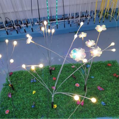 China Wholesale Outdoor Natural Fire Fly Christmas LED Insert Light For Garden Decoration Landscape Lights for sale