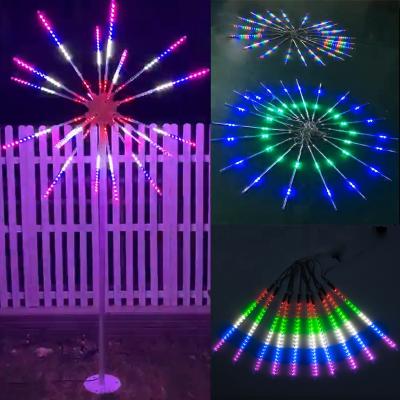 China Smart Meteor Light Christmas Decorations DJ Party Lights Outdoor Rain Light New Year Decoration Led Christmas Firework Lights for sale