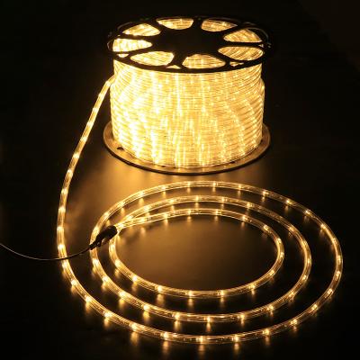 China Wholesale Waterproof Decorative Led Flexible Sign Flex Led Rope Light IP65 Silicone Lamp Theme Park Neon Lamp Strip Light zu verkaufen