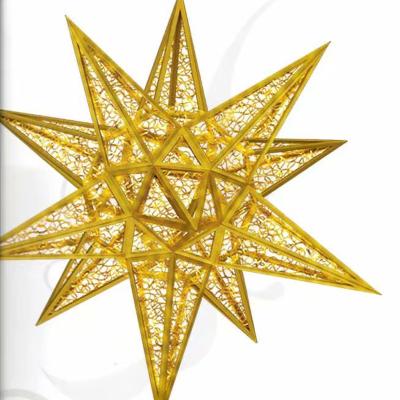 China High Strong Decoration 3D Christmas Glow Star Light Tree Led Pattern Decorations Lights Led Tree Twinkle Christmas Light for sale