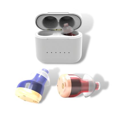 China Mini Size Invisible Hearing Digital Wireless Rechargeable Hearing Aids / Rechargeable for sale