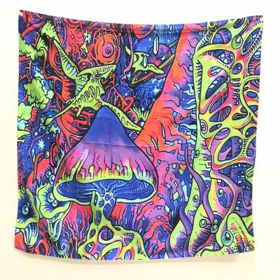 China Custom Made Wholesale Machine Tension Washable Wall Hanging Bohemian Mandala Tapestry Tapestry for sale