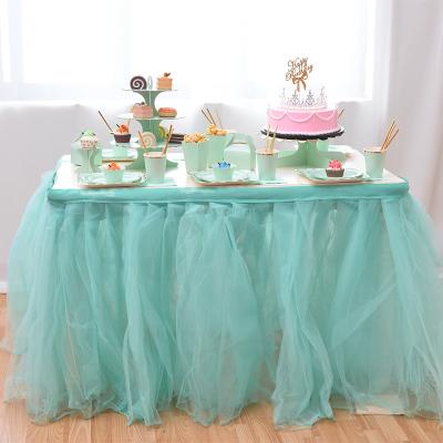 China Brand New Disposable Tableware Wedding Party Tablewareb Baby Shower Party Decor for sale