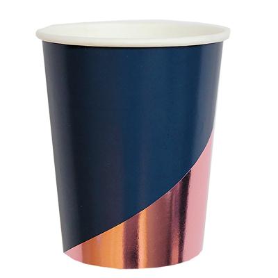 China Biodegradable Wholesale Price 270ml 9.5oz Food Grade Paper Cup Drinks Food Grade Paper Cold Paper for sale