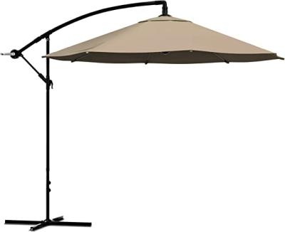 China Multiple Use 10ft Small Offset Patio Umbrella Hanging Commercial Outdoor Cantilever Parasol Sunshade Resort for sale