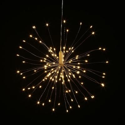 China Best Selling Led Fireworks Lights Christmas Decoration Light Up 90 LED Modes 8 Dimmable Firework Lights DIY String Lights Hanging For Indoor Outdoor for sale