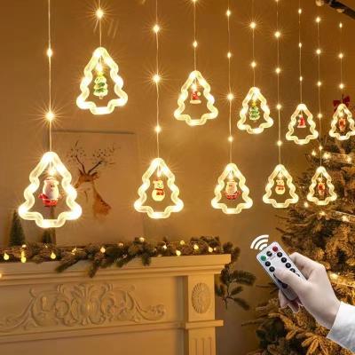 China Hot Sale LED String Christmas Decoration Light USB Powered Hanging Light For Bedroom Ornament Party Living Room Home Holiday Outdoor for sale