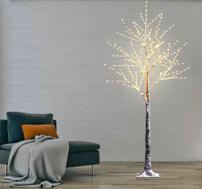 China LED Tree Lights GiValue Lit Birch Twig Tree Christmas Decoration Light with 360 Micro LED Lights for Daily Home Use Outdoor Indoor Ornament for sale