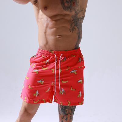 China Quick-Drying Printed Mens Breathable Fabric Beach Shorts Perfect For Summer Beach Poolside Party for sale