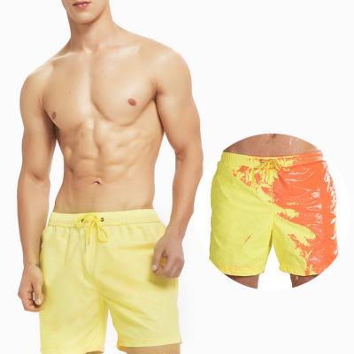 China Breathable Color Changing OEM Custom Mens Beach Swimming Trunks Boardshorts Short Board Shorts Men Surf Beach Kids Swimwear for sale