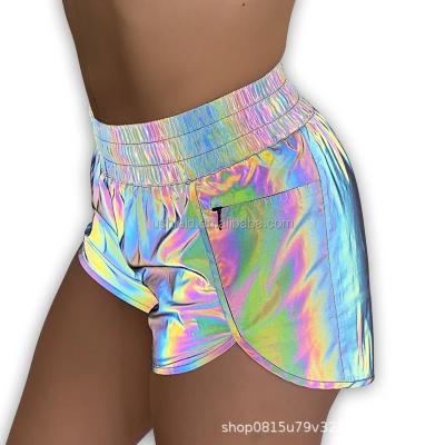 China Lady Women Sublimation Summer Breathable Custom Workout Beach Fitness GYM Exercising Shorts Pants Polyester Sports Shorts for sale