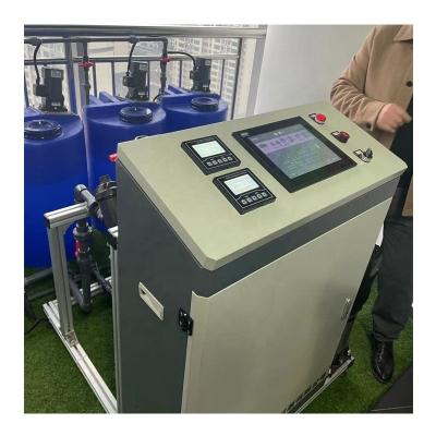 China High Efficiency Smart Fertilizer Integrated Hydroponic Greenhouse Machine Fertilization And Irrigation Control System for sale