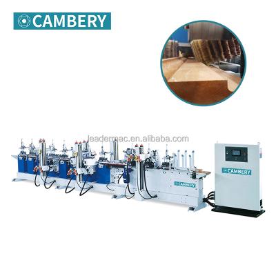 China Length: From 600mm Width: 30 to 150mm Thickness: 5 to 80mm with Famous Electric Components Woodworking Profile Automatic CNC Brush Sanding Machine for sale