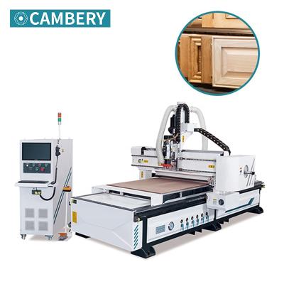 China Hotels ATC CNC Router Nesting Machine Professional Automatic Loading And Unloading In Panel Furniture for sale