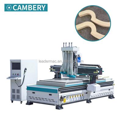 China Hotels Automatic CNC Router Nesting Labeling Machine For Wood Cabinet Furniture Making for sale