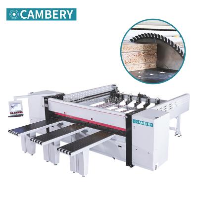 China Reasonable Price Horizontal Automatic Beam Panel Saw Wood Cutting Saw Computer Controlled Machinery for sale