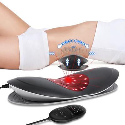 China Hot Selling Infrared Heating Waist Massager Back Massager Laser Traction Waist Lower Back Pain Dynamic Electric Vibration Portable Body for sale