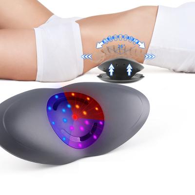 China Dynamic Waist Traction Relax Lumbar Spine Automatic Modes Intelligent Vibration Relax Back Muscle Traction Lumbar Device Back Massager for sale