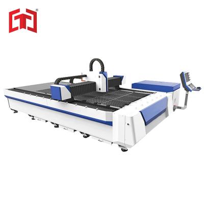 China Factory Fiber Laser Cutting Machine 500W/Double Drive CNC Laser Cutter 1530 For Carbon Stainless Steel for sale