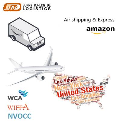 China Air Transportation FBA Shipping Amazon Charge Rates China To USA Air Shipping USA for sale