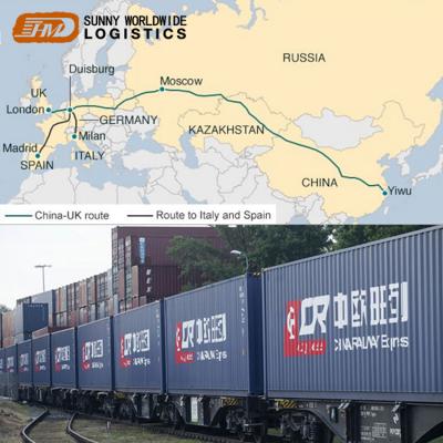 China Low Price Dropshipping International Rail Freight Forwarder China To Russia Europe Rail Shipping for sale