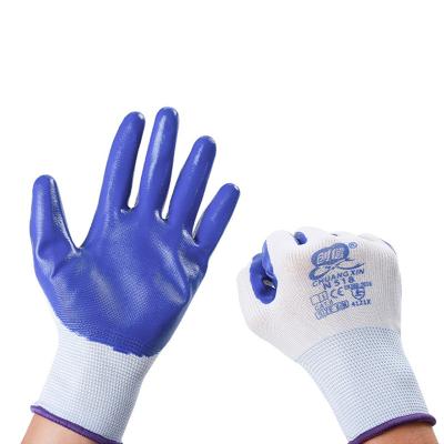 China Good Price Flexible Water Proof Excellent Work Water Grip Anti Slip Latex Coated Gloves for sale