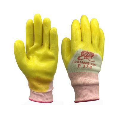 China Excellent Grip Breathable Good Price Flexible Breathable Smash Anti Water Proof Work Gloves for sale