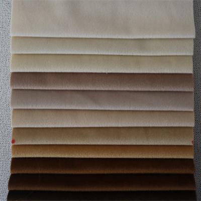 China LXFCL001 Breathable Multiple Processes Comfortable 100% Polyester Velvet Upholstery Fabric For Sofa for sale