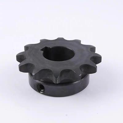 China Stainless Steel Blacken Steel Standard Front Sprocket Single Wheel Chain Sprocket Handle Roller Electric Scooter for sale