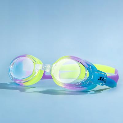 China Swimming 2021 New Optical Swim Plated Goggles For Adults Swimming Goggles With Myopic Degree Lens OEM Canton Factory for sale