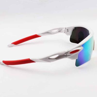 China SKI Outdoor Sports TR90 Polarized Cycling Glasses 5 Lens Interchangeable UV400 Sunglasses for sale