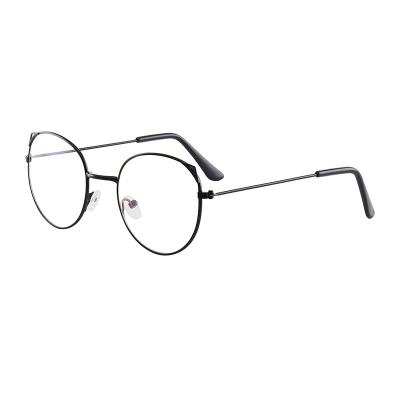 China STAINLESS STAINLESS Metal Frame Anti Blue Light Eye Protection Glasses for sale