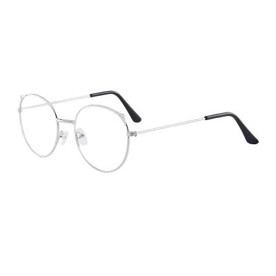 China STAINLESS STAINLESS High Quality Vintage Optical Glasses Big Frames Hot Sale Female Eyeglasses China for sale