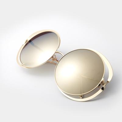 China Fashion Sunglasses INS Style Newest Metal Sun Glass Luxury Branded Pearl 2021 Trendy Oversized Women Sunglasses for sale