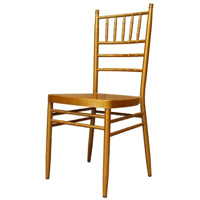 China Contemporary Cheap Golden Chiavari Chair Wedding Chair For Sale for sale