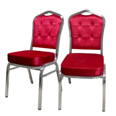 China Hotel Chair New Design Electroplate Frame Banquet Chair / Commercial Electroplate Chair for sale