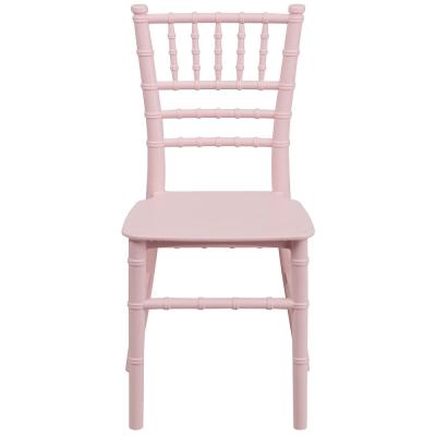 China Modern Stackable Plastic Modern Wedding Party Children Kids Chair for sale