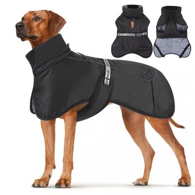 China CLASSIC Windproof Clothing Waterproof Reflective Winter Pet Jacket Large Dog Dog Clothes for sale