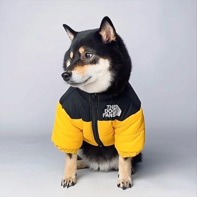 China CoatWinter Dog Modern Windproof Puffer Jacket Large Pet Dog Cotton-padded for sale