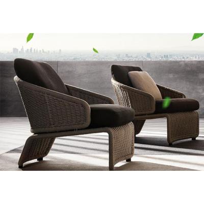 China Eco - Friendly Wholesale Waterproof Furniture Outdoor Garden Rattan Sofa Set for sale