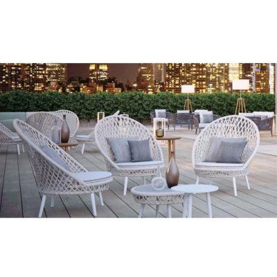 China New Design Eco-friendly All Weather Patio Rattan Garden Set Outdoor Wicker Furniture Sofa Set for sale