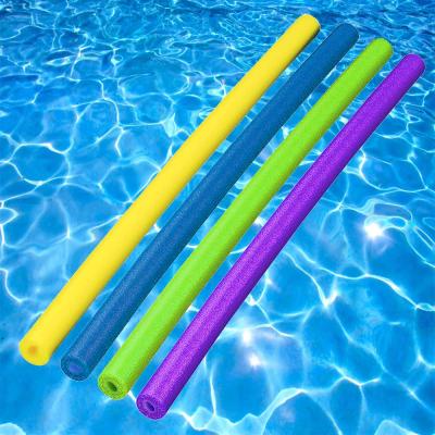 China Colored Water Leather Ring Float Tube EPE Cavity Foam Swimming Pool Noodle for sale