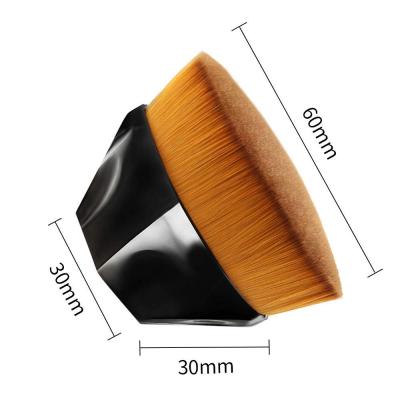 China Angular Blush Face Blush Foundation Brush for Blending Liquid, Cream or Powder, Multifunctional Makeup Brush for sale